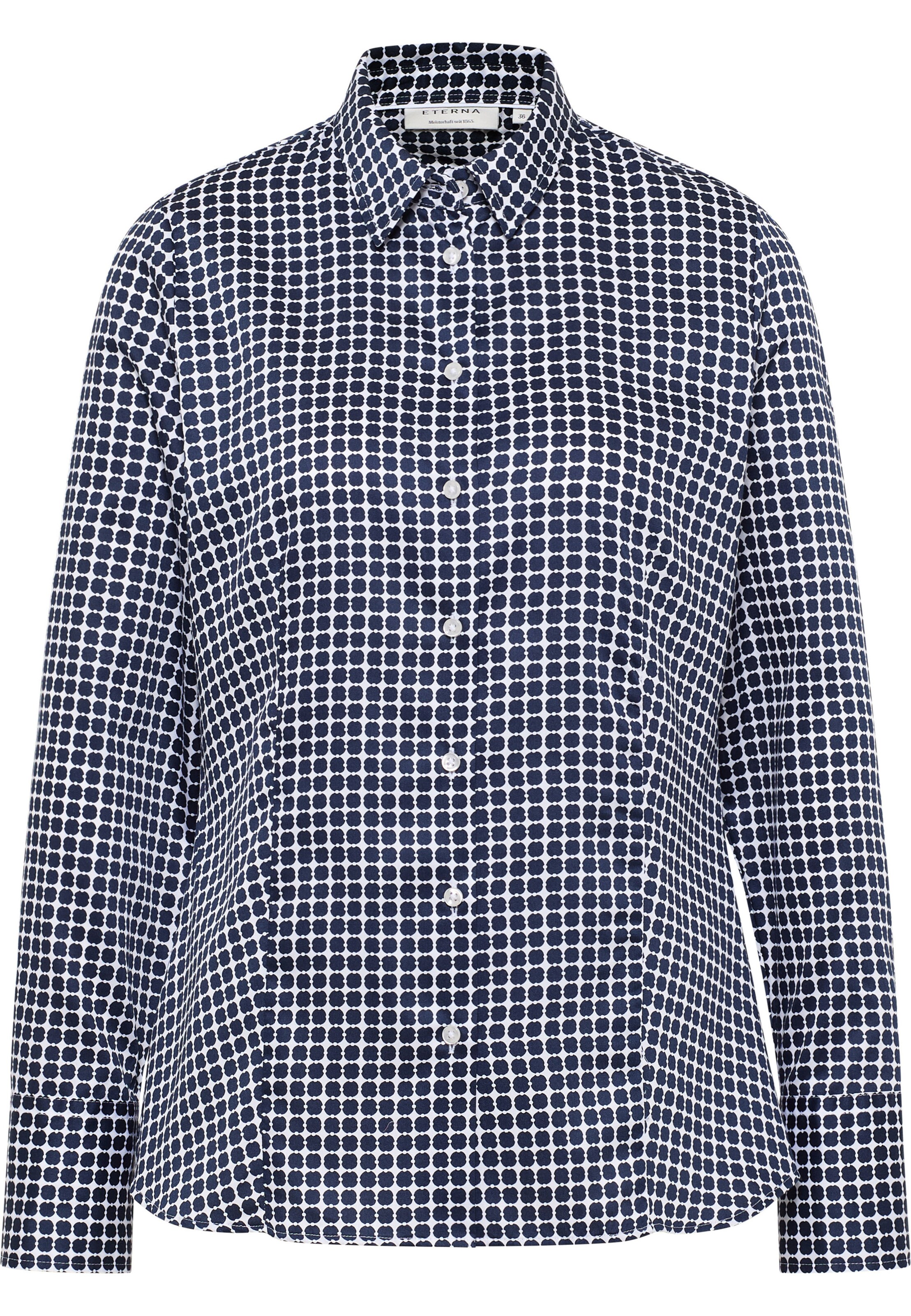 ETERNA Bluse in Blau: Vorderseite