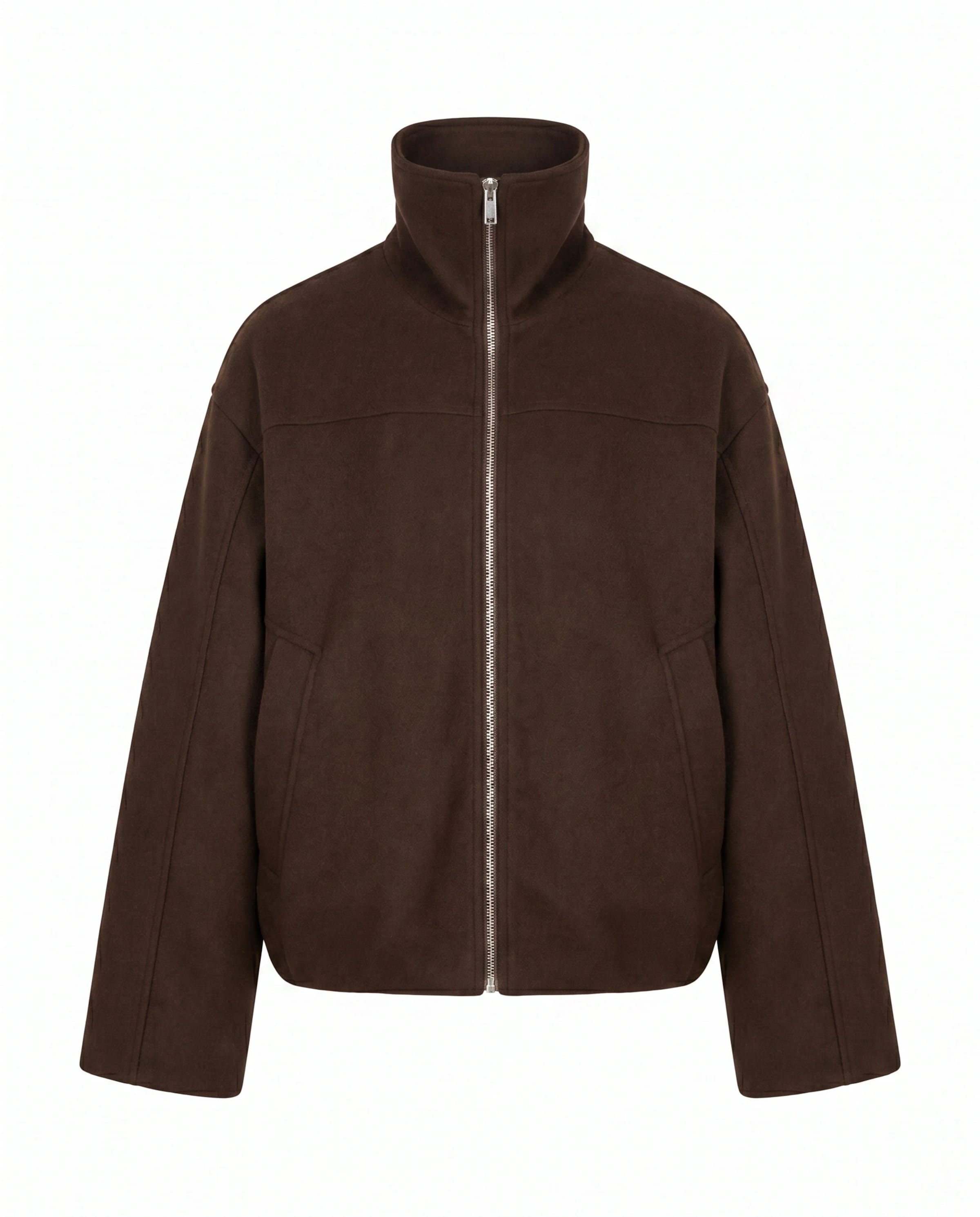 EDITED - Chaqueta de entretiempo 'Brodey' en marrón: frente