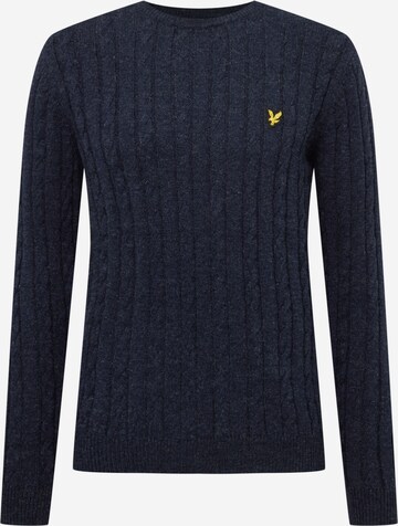 Lyle & Scott Sweter w kolorze niebieski: przód