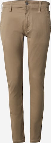 Skinny Pantaloni chino di G-STAR in verde: frontale