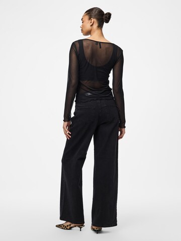 PIECES Shirt 'PCJulli' in Black