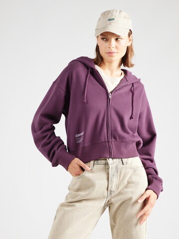 Champion Authentic Athletic Apparel Sweatjakke i lilla: forside