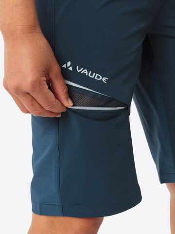 VAUDE Regular Outdoorbroek 'Elope BM STS II' in Blauw
