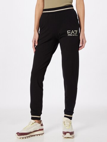 EA7 Emporio Armani Pants in Black: front