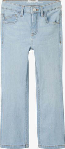 TOM TAILOR Flared Jeans in Blauw: voorkant