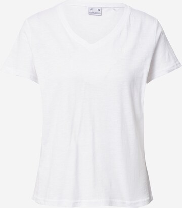 4F - Camiseta funcional en blanco: frente