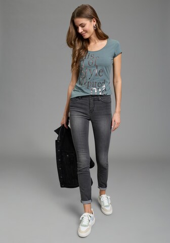 LAURA SCOTT Shirt in Green