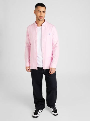 Polo Ralph Lauren Slim fit Skjorta i rosa
