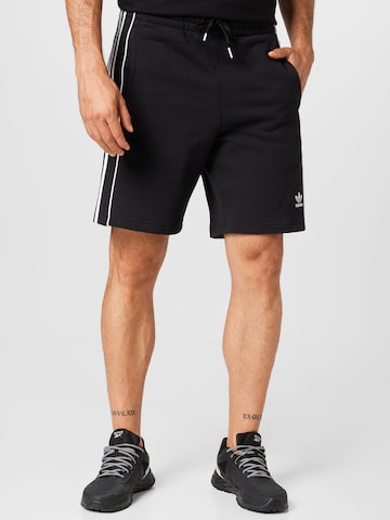 ADIDAS ORIGINALS - regular Pantalón 'Rekive' en negro: frente