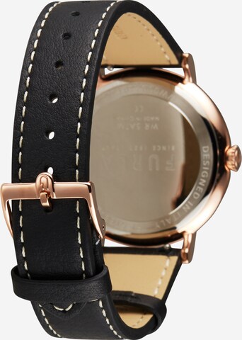 juoda FURLA Analoginis (įprasto dizaino) laikrodis