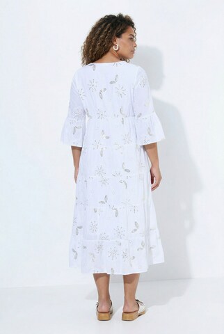MIAMODA Dress in White