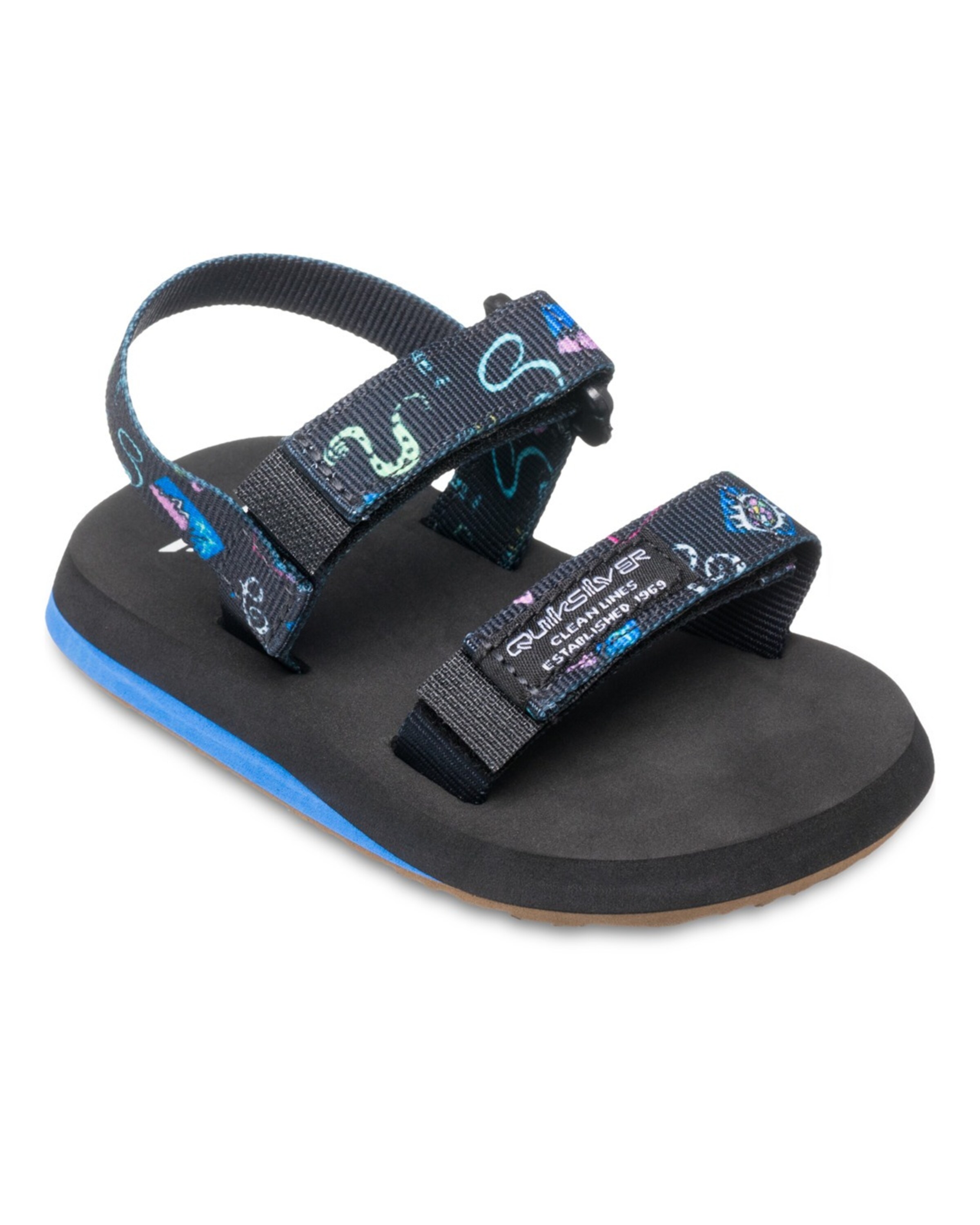 QUIKSILVER Open schoenen 'Monkey Caged' in Zwart