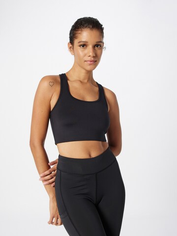 Bustier Soutien-gorge de sport 'PALOMA' Girlfriend Collective en noir : devant