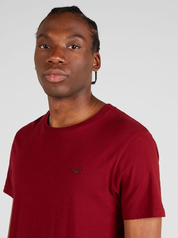 T-Shirt HOLLISTER en rouge