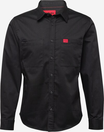 HUGO Hemd 'Egrin' in rot / schwarz, Produktansicht