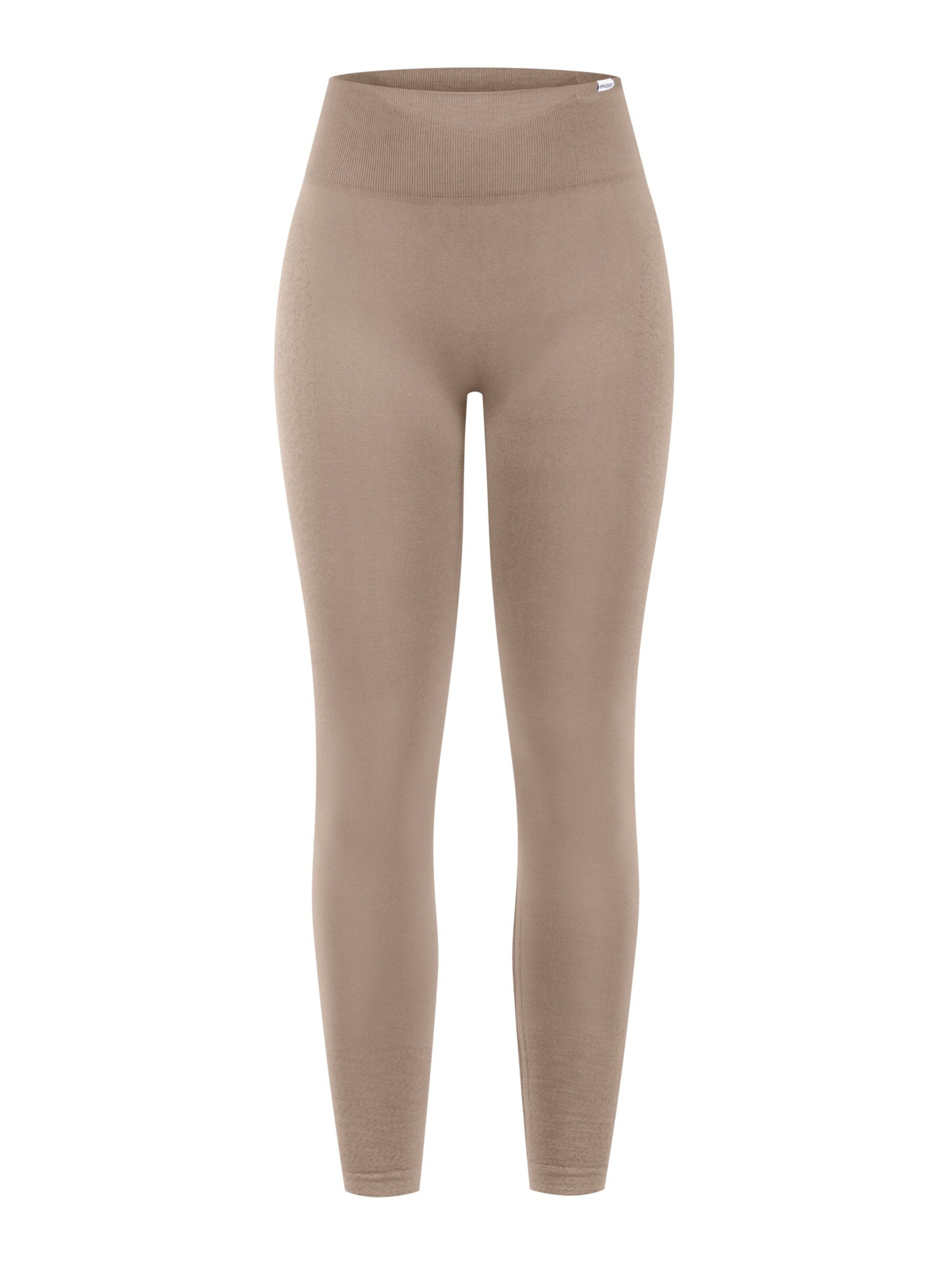 Smilodox Leggings in Beige: voorkant