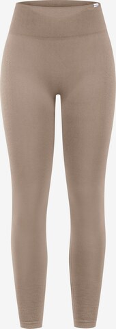 Leggings Smilodox en beige : devant