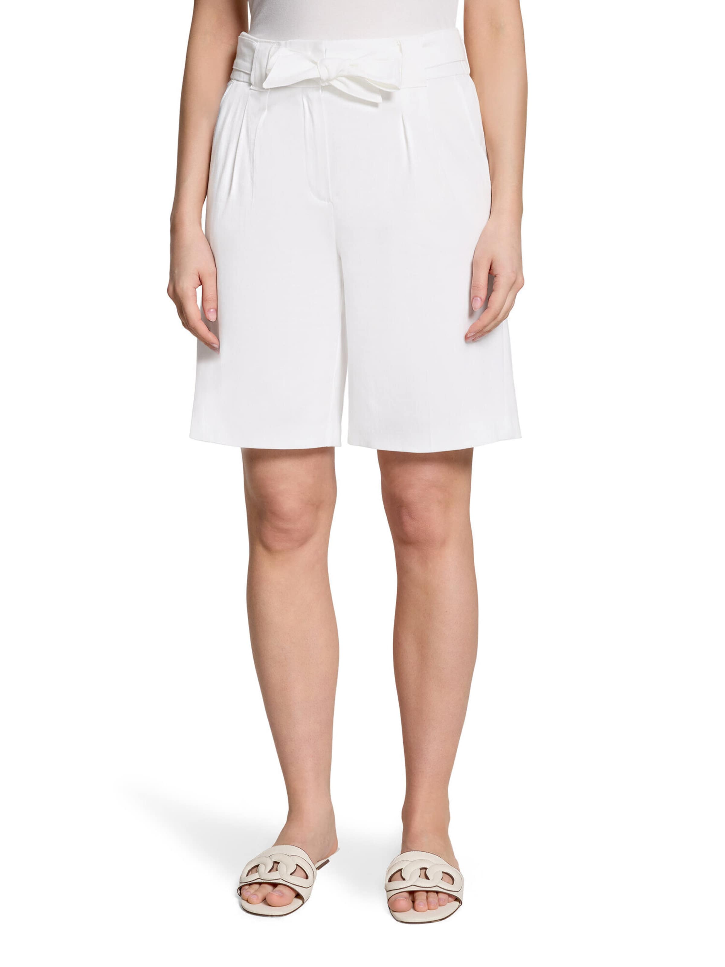 Loosefit Pantalon Betty Barclay en blanc : devant