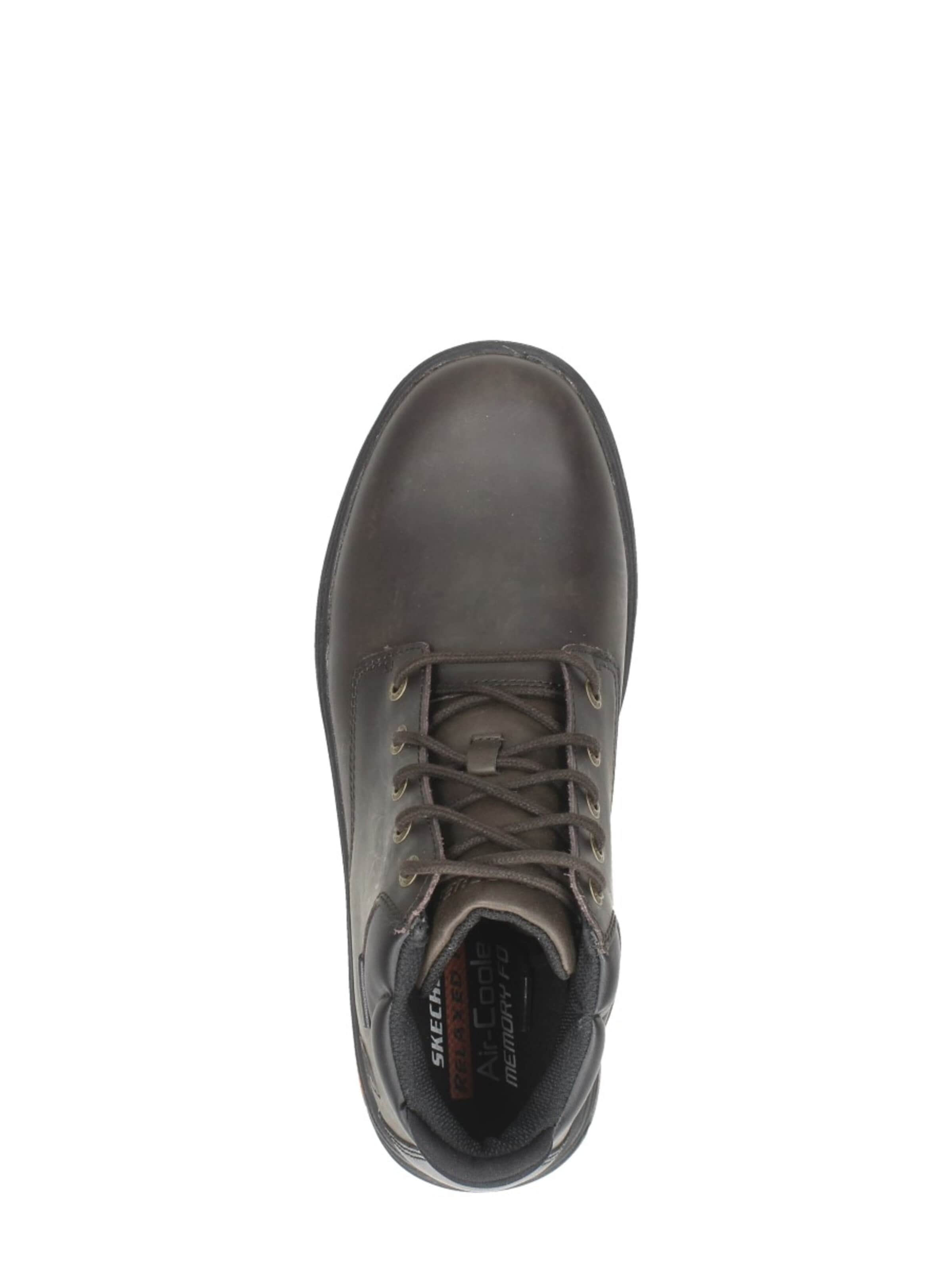Bottes à lacets 'Relaxed Fit: Segment 2.0 - Brogden' SKECHERS en marron