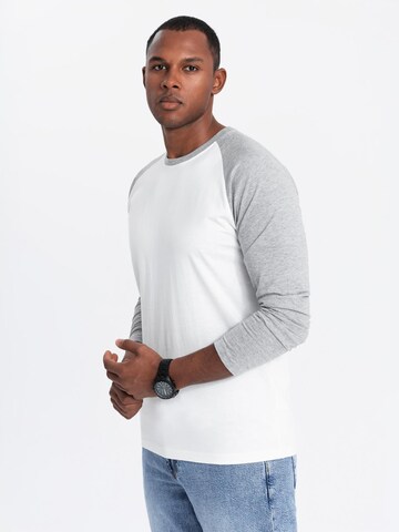 Ombre Shirt in Grau