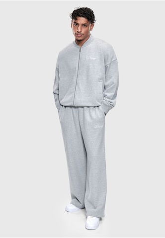 Giacca di felpa di Dropsize in grigio