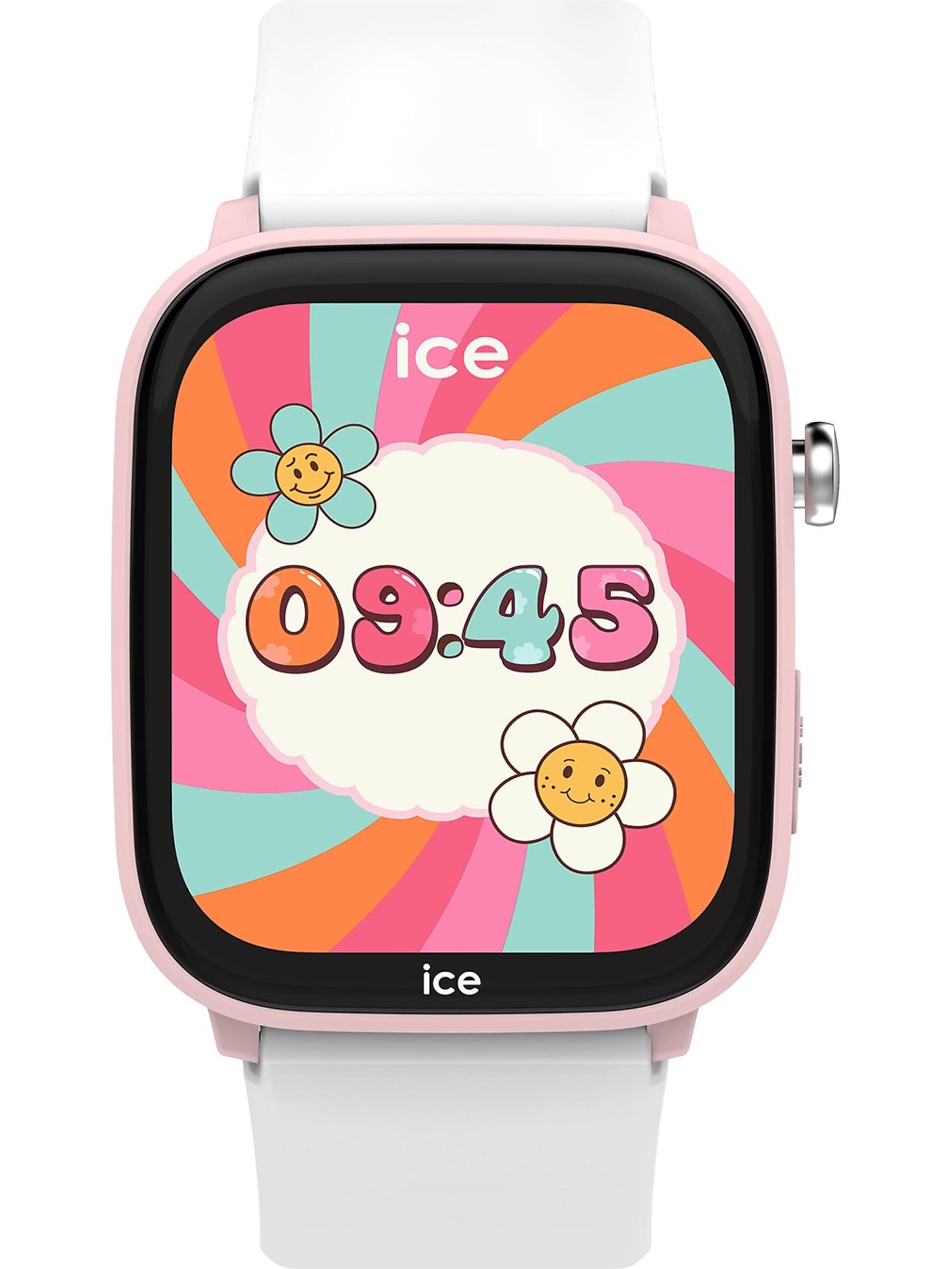 ICE WATCH Digitaluhr in Weiß: Vorderseite