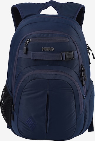 NITRO Backpack 'Chase' in Blue: front