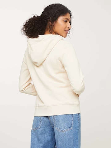 recolution Zip-Up Hoodie ' Dahlia ' in Beige