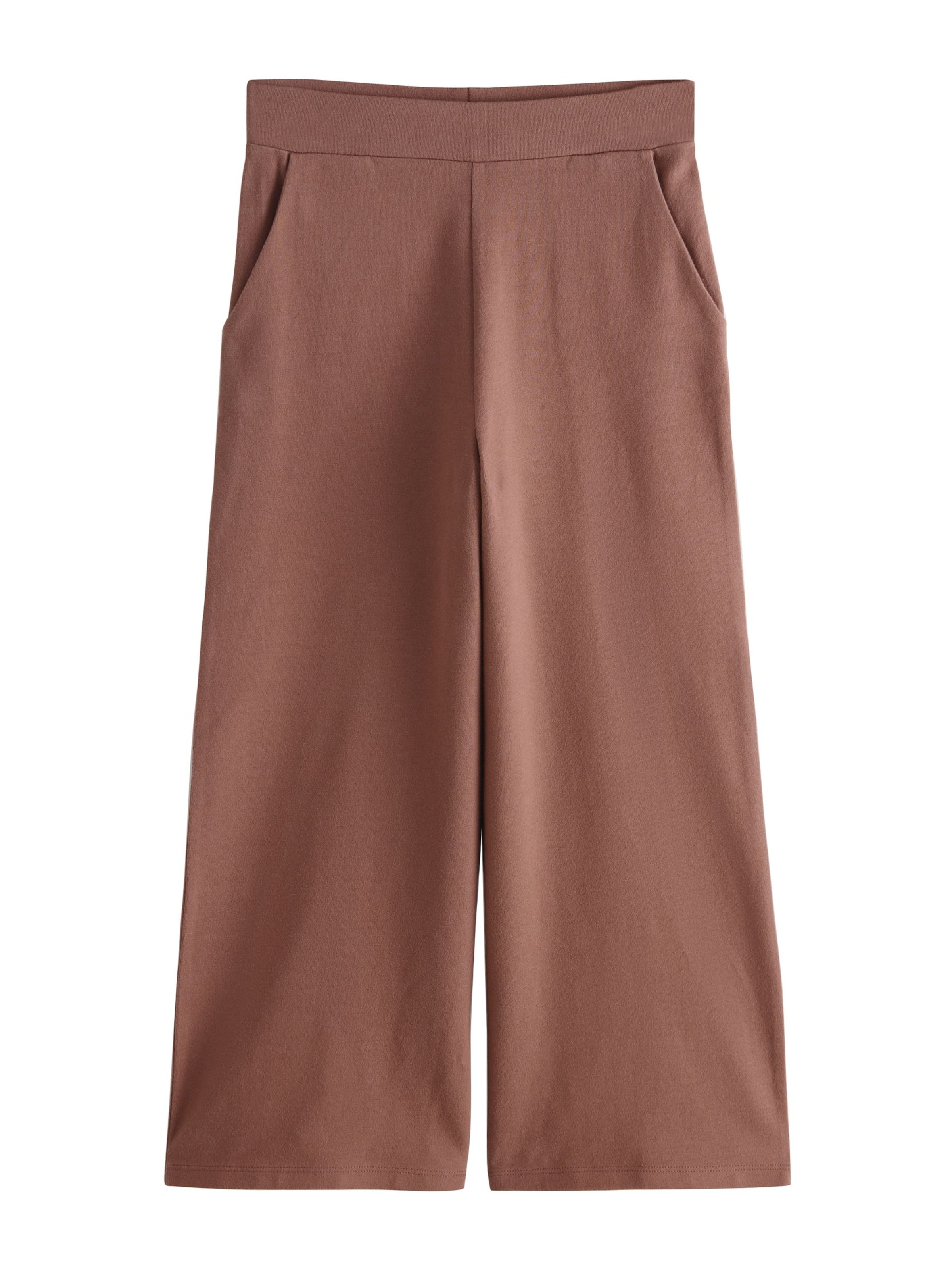 Next Wide leg Broek in Bruin