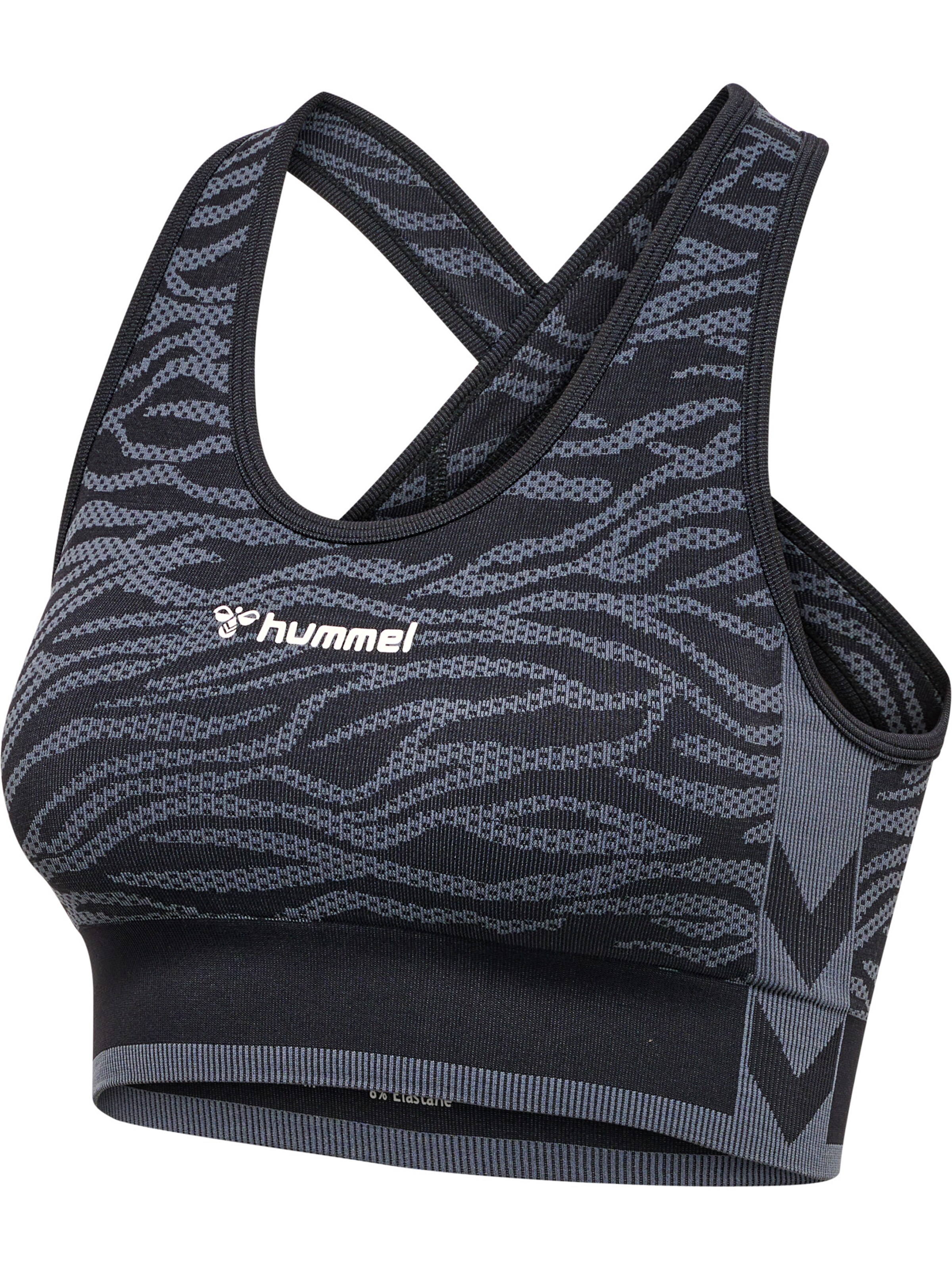 Hummel Bustier Sports-BH 'MT Saga' i grå