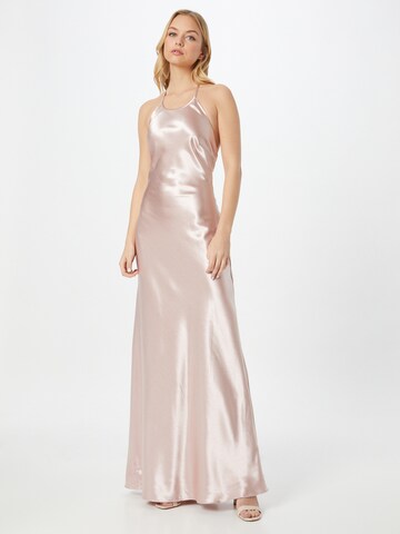 Robe de soirée True Decadence en rose : devant