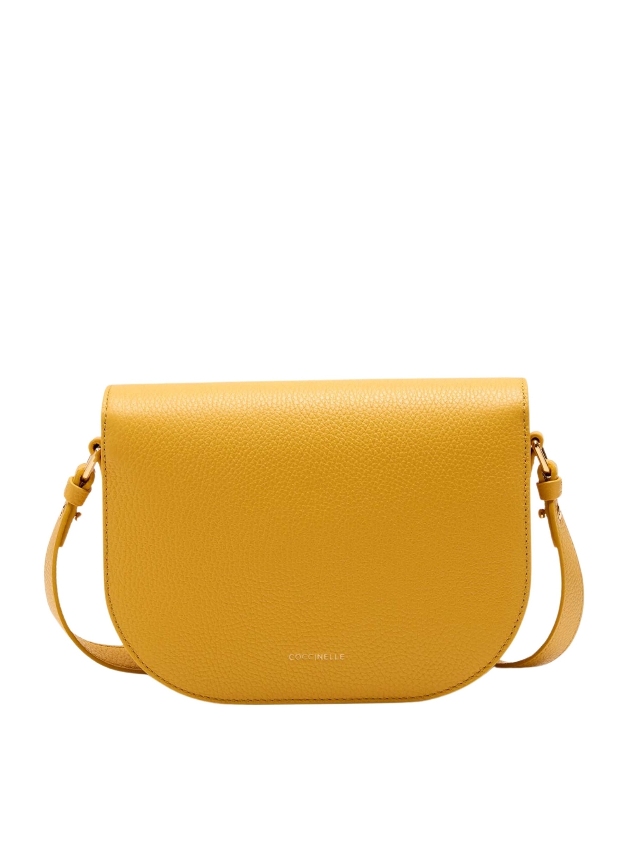 Coccinelle - Bolso de hombro 'COCCINELLE' en amarillo