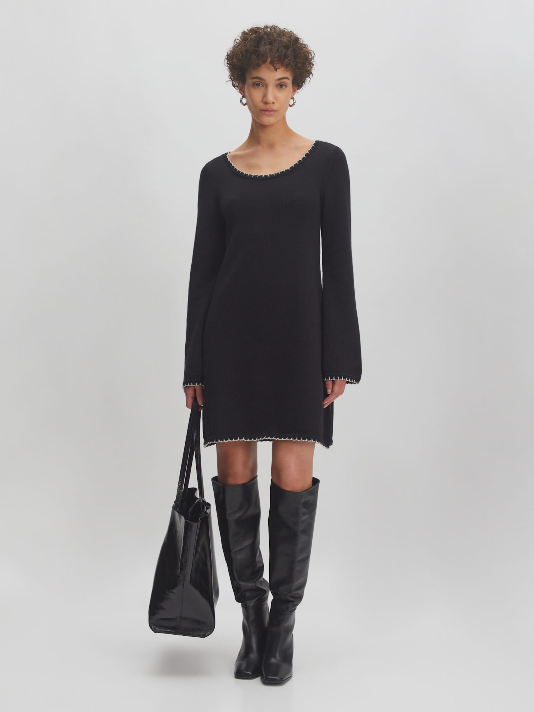 EDITED Produkte Kleid 'Fernanda' schwarz