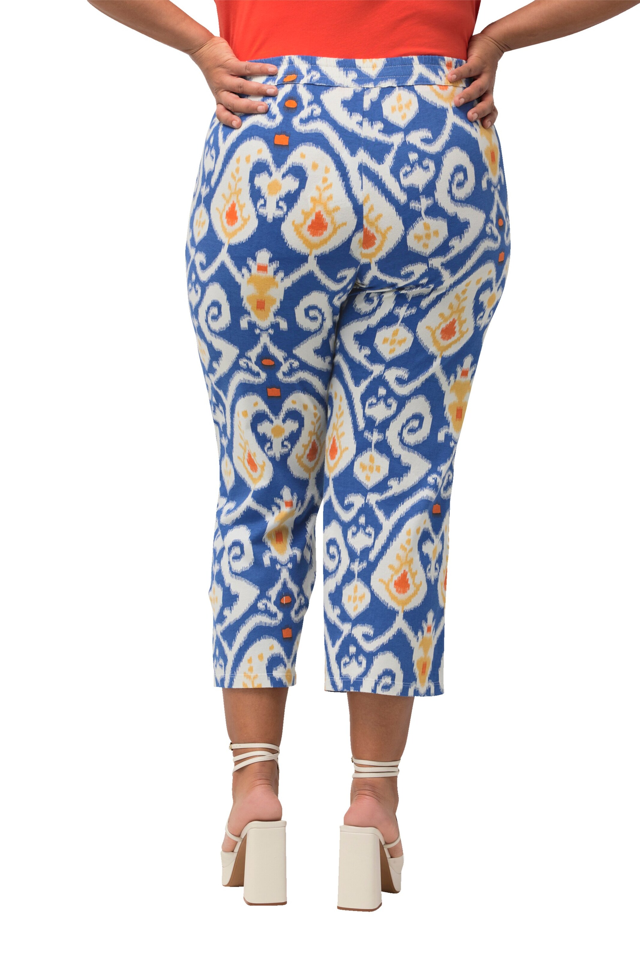 Ulla Popken Regular Trousers in Blue