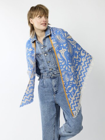 CODELLO Tuch in Blau: Vorderseite