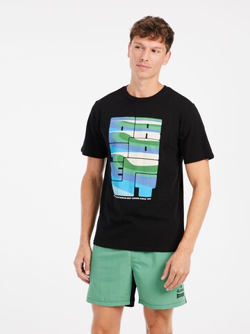 PROTEST Shirt 'PRTNiagra' in Black