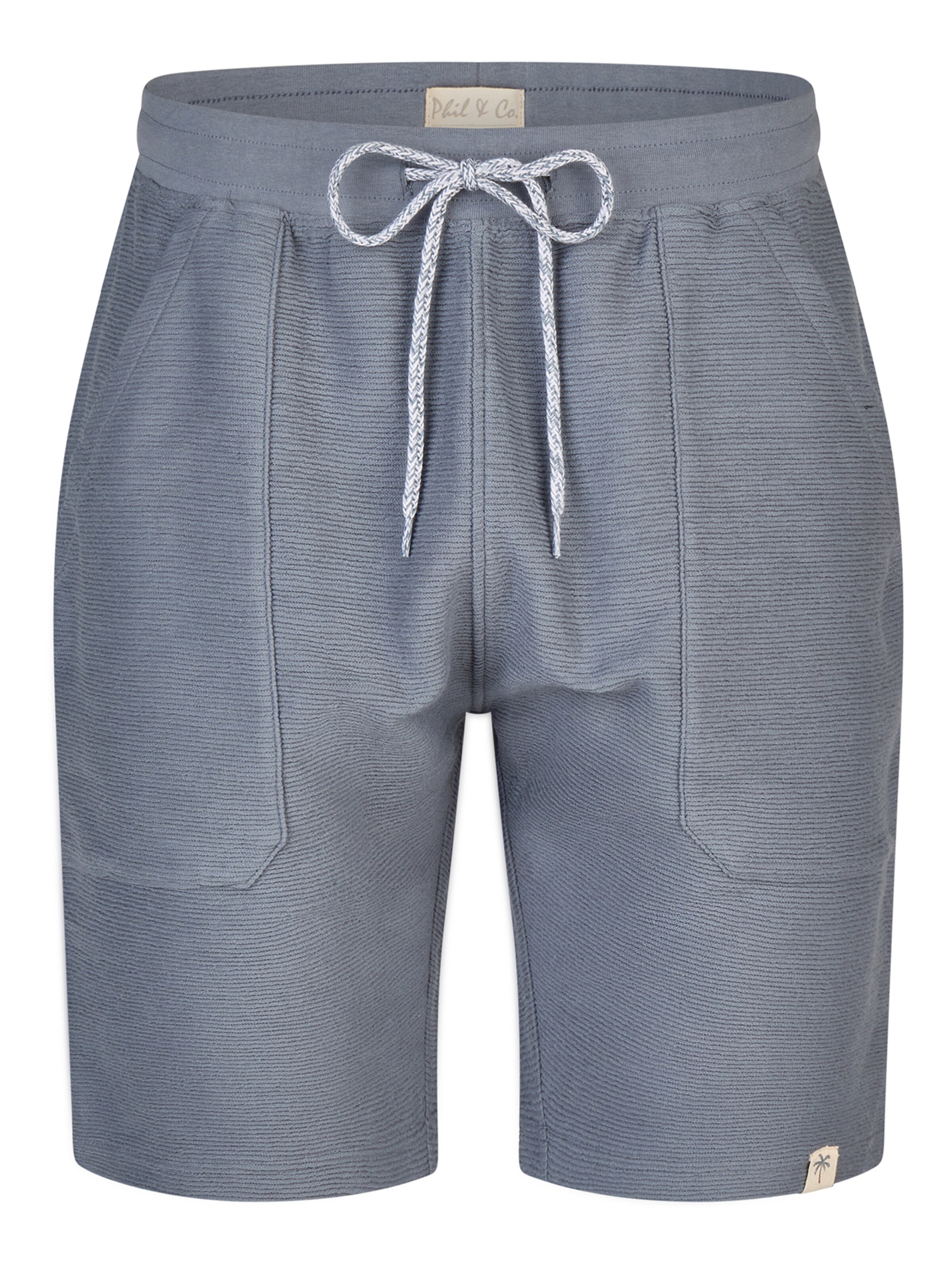 Pyjama court 'Lounge Dreams' Phil & Co. Berlin en bleu