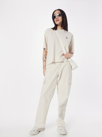 Carhartt WIP Oversized shirt 'Nelson' in Beige