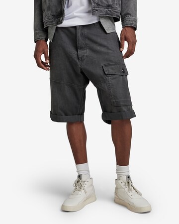 G-Star RAW Loosefit Broek in Grijs: voorkant