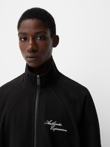 Bershka Between-season jacket in Black