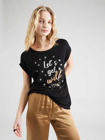 ABOUT YOU Shirt 'Betty' in Zwart: voorkant