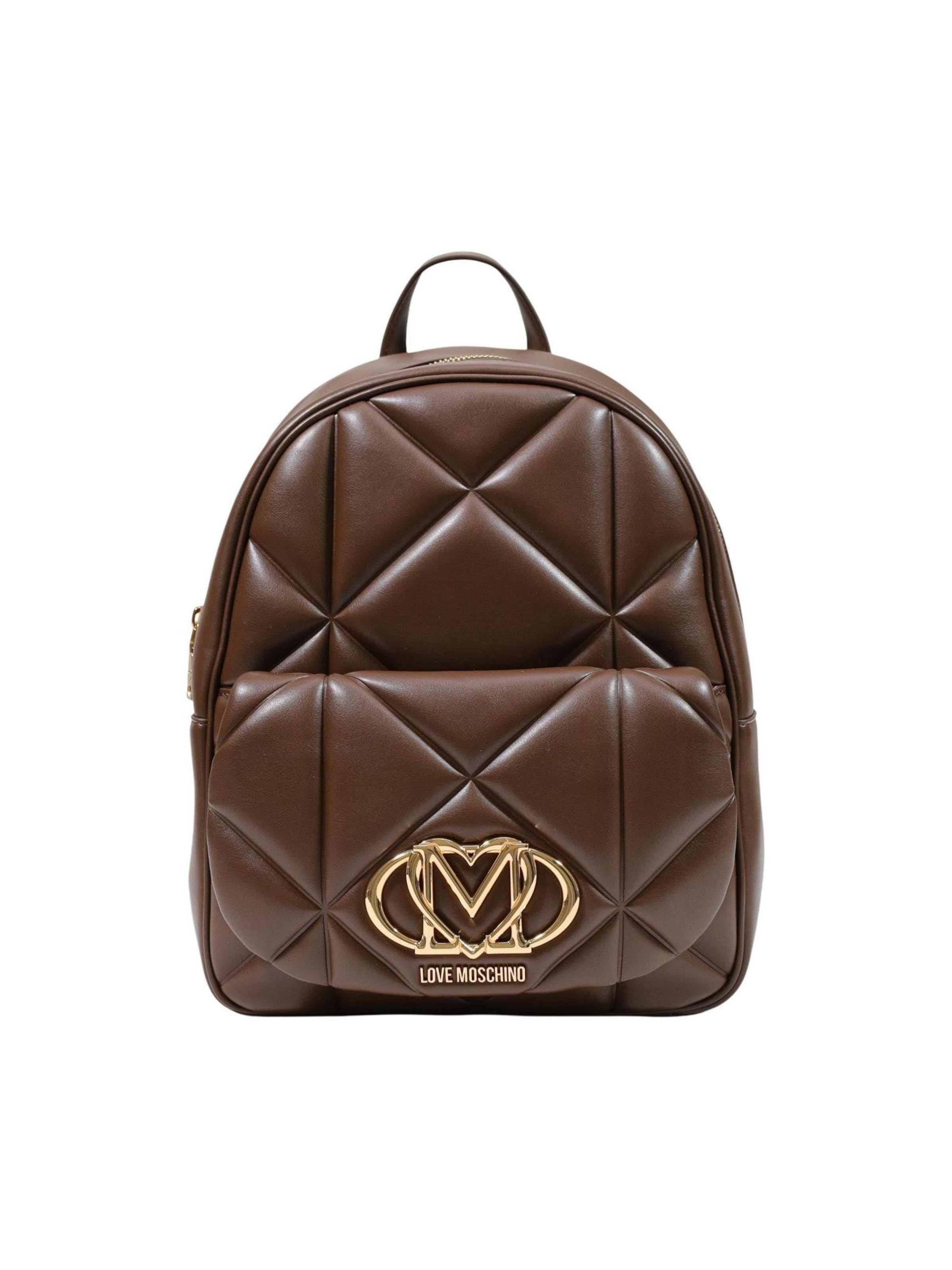 Zaino 'JC4037PP' di Love Moschino in marrone: frontale