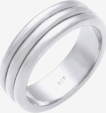 Bague 'Paarring' ELLI PREMIUM en argent : devant