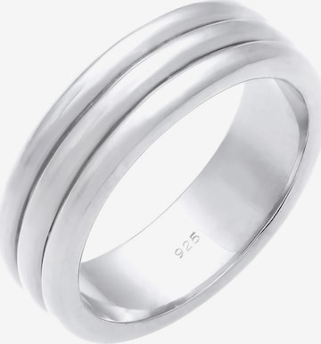 ELLI PREMIUM Ring 'Paarring' in Silver: front