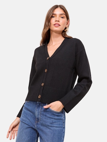 Friends Like These Kardigan w kolorze czarny: przód