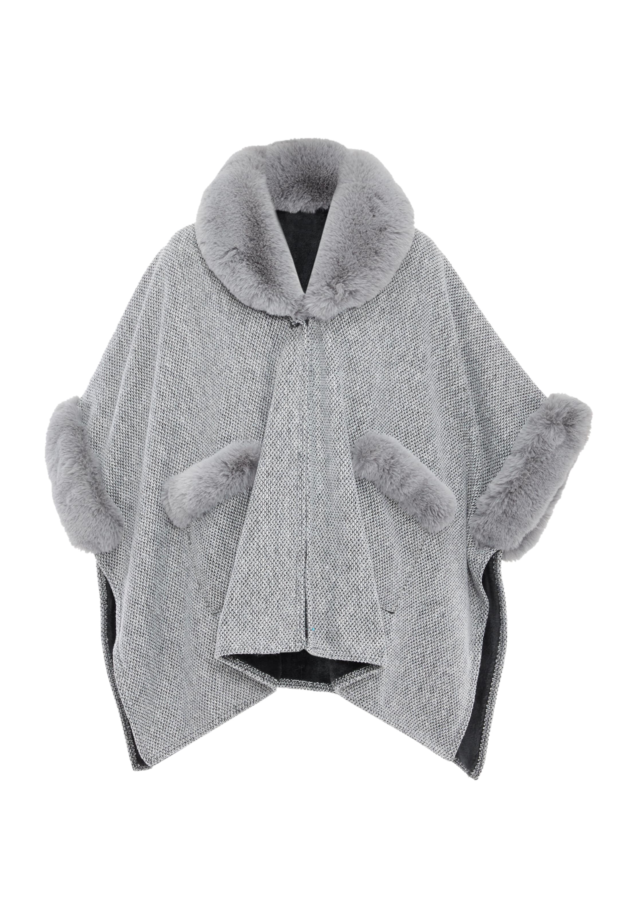 OSHA Pláštěnka – šedá: přední strana