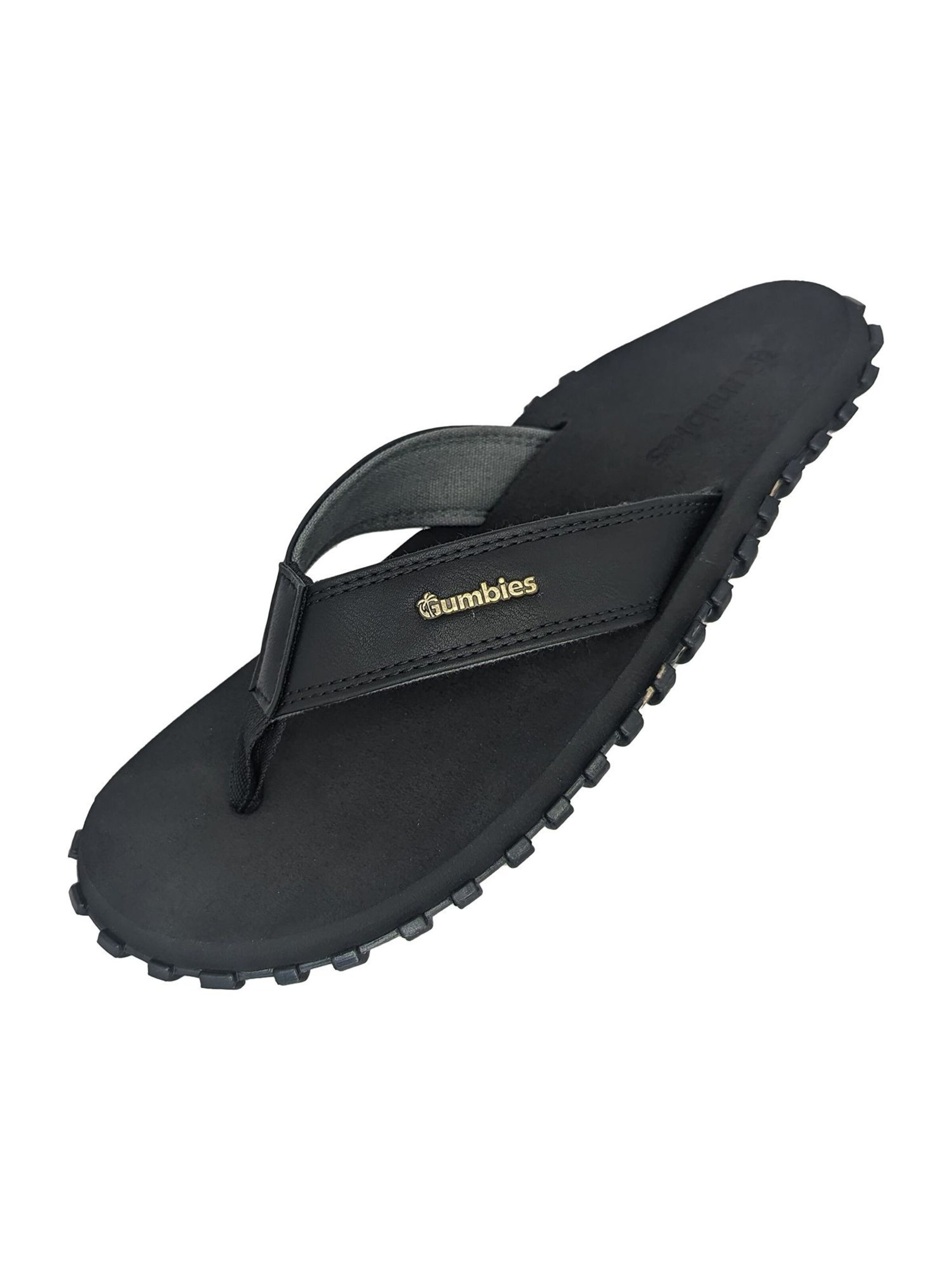 Gumbies T-Bar Sandals in Black