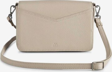 MARKBERG Skuldertaske 'Viviana' i beige: forside