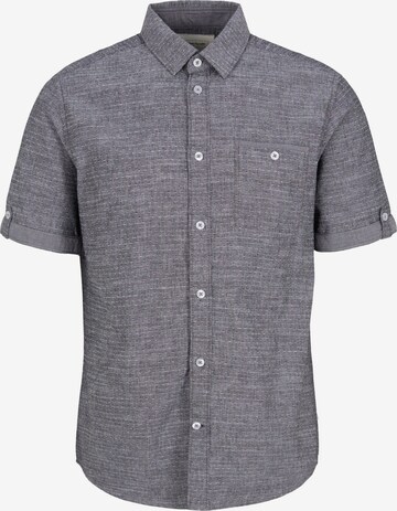 Comfort fit Camicia di TOM TAILOR in grigio: frontale