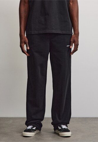 Loosefit Pantalon Pegador en noir : devant